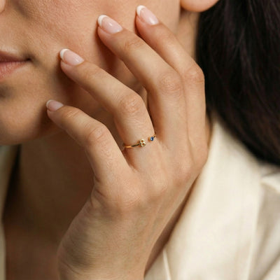 Aveline Personalized Ring