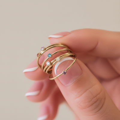 Mémoire Birthstone Ring