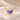 Demi Heart Necklace in gold with February amethyst and June alexandrite pear-cut stones forming a heart